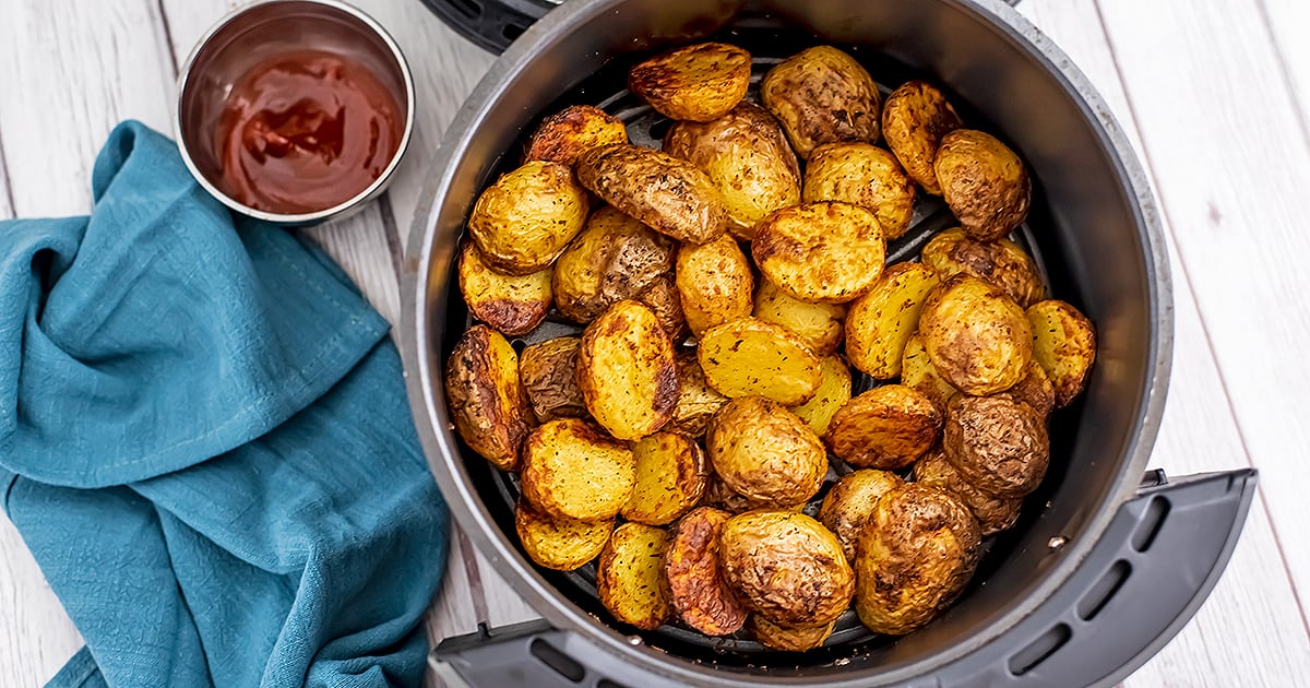 Instant Pot Baby Potatoes (+/- Air Fryer Lid) - Sweet Peas and Saffron