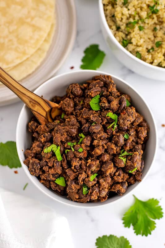 Mexican Black Beans for Tacos Quick and Easy Bites of Wellness