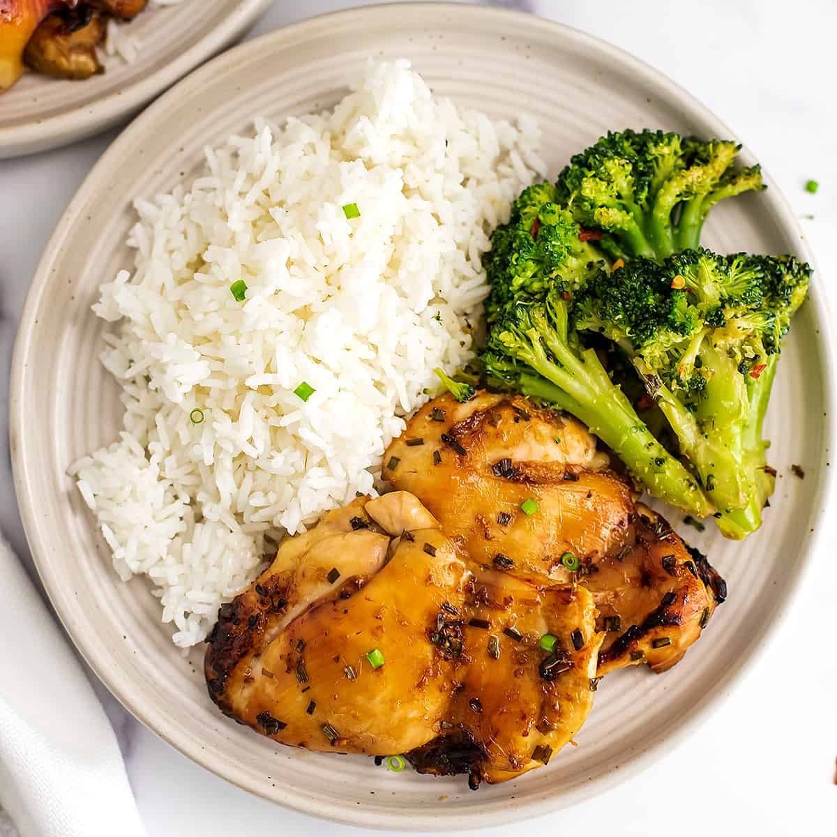 Air Fryer Teriyaki Chicken Thighs - Bites of Wellness