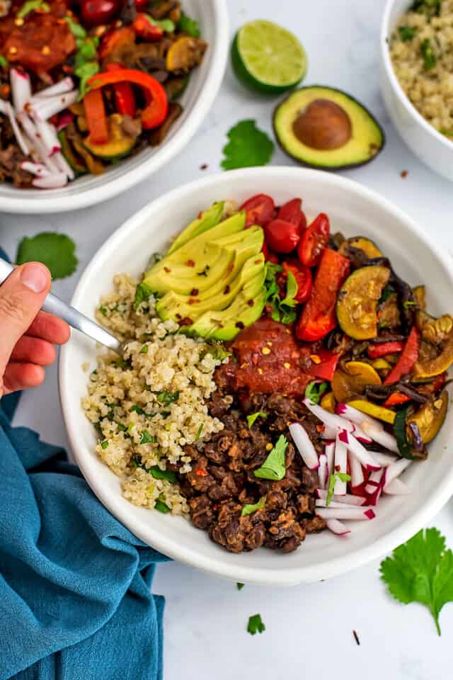 Mexican Buddha Bowl - Quick & Easy, 30 Minutes | Bites of Wellness