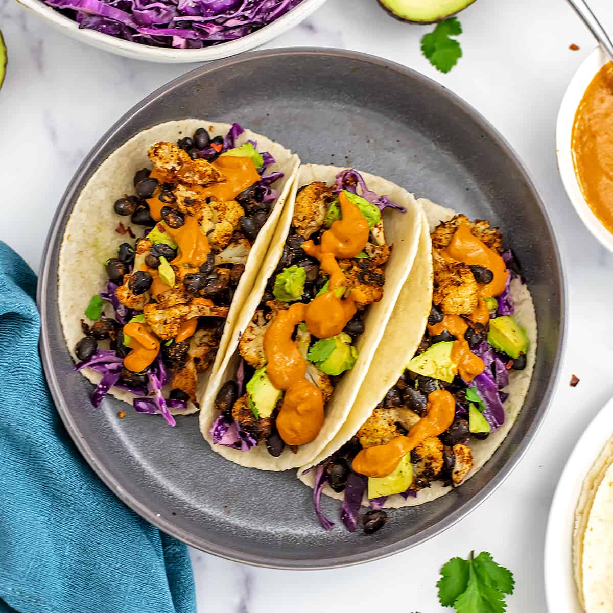 Cauliflower Black Bean Tacos-image