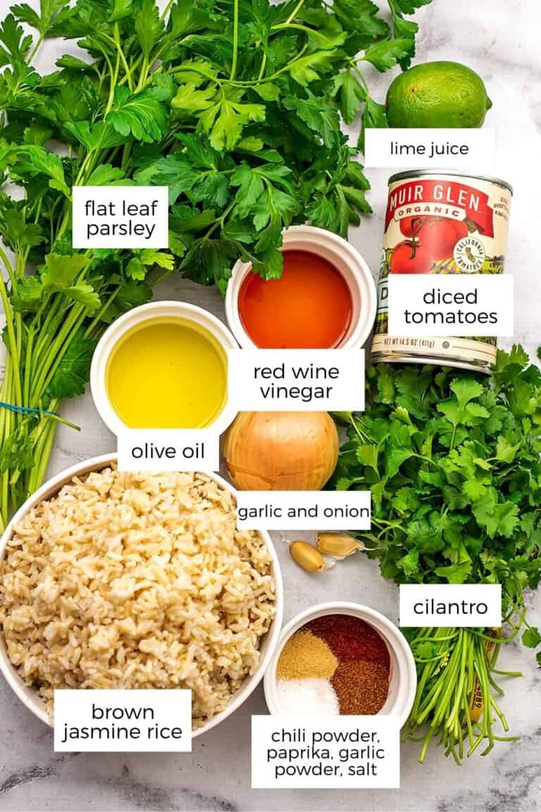 Chimichurri Rice - Quick, Easy and Healthy | Bites of Wellness