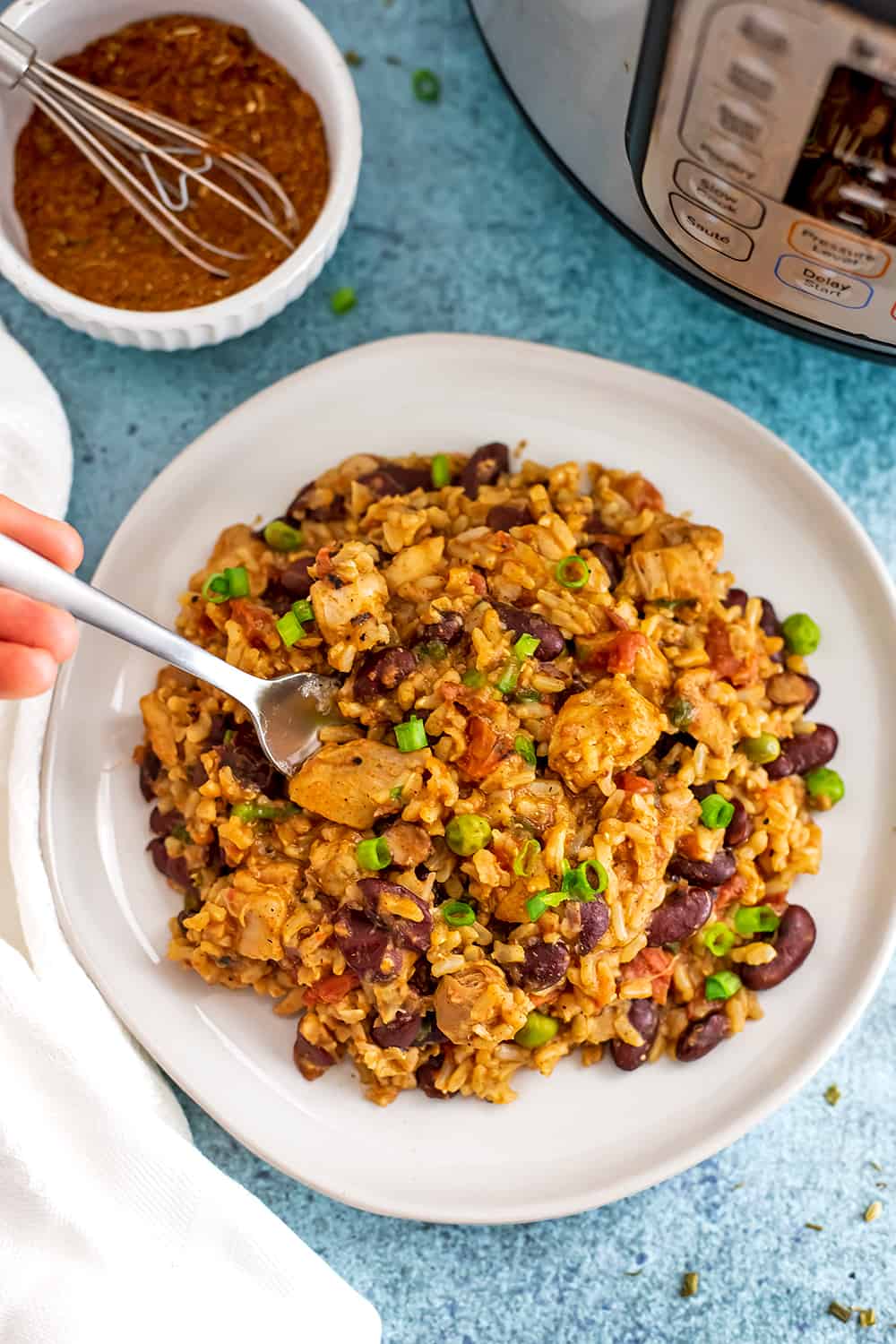 Instant Pot Cajun Chicken and Rice - Quick and Easy | Bites of Wellness