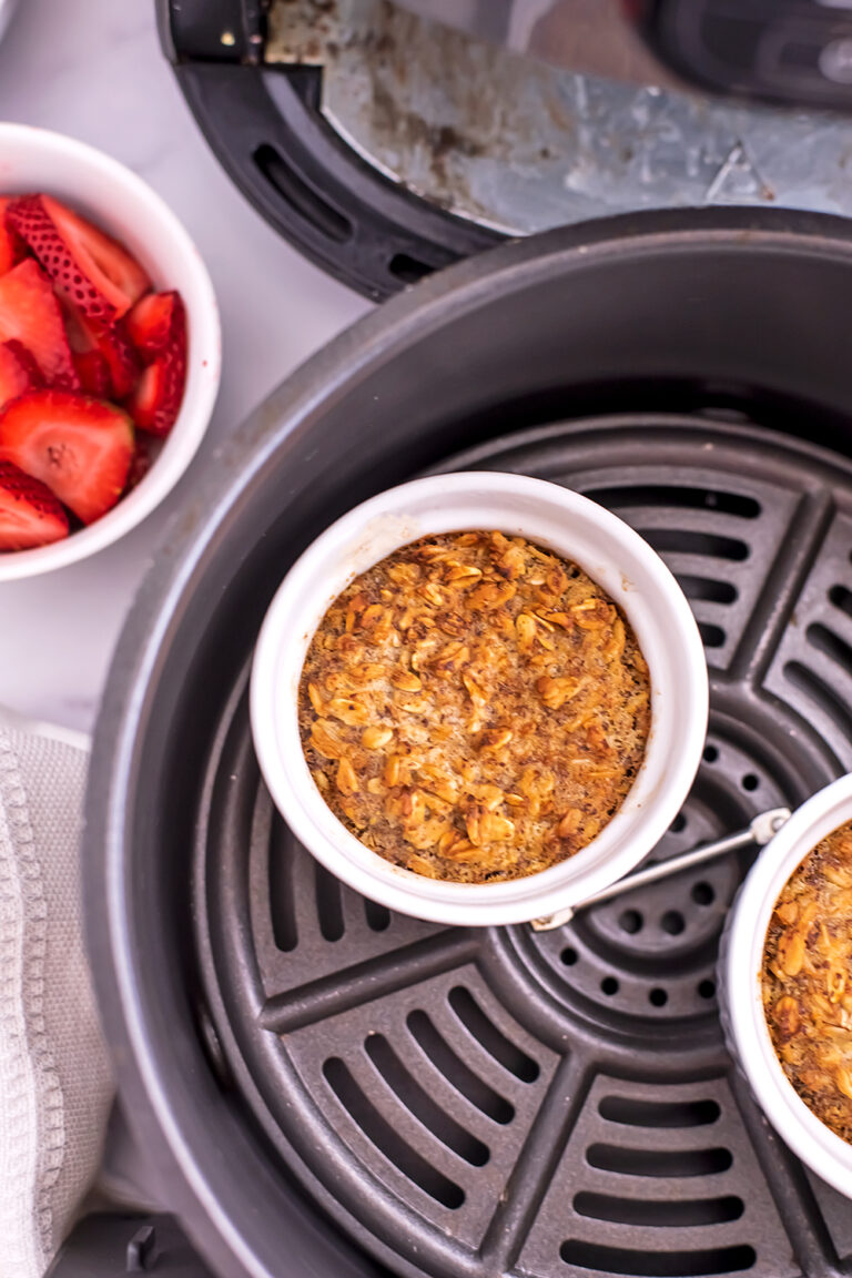 Air Fryer Oatmeal Quick, Easy, Budget Friendly Bites of Wellness