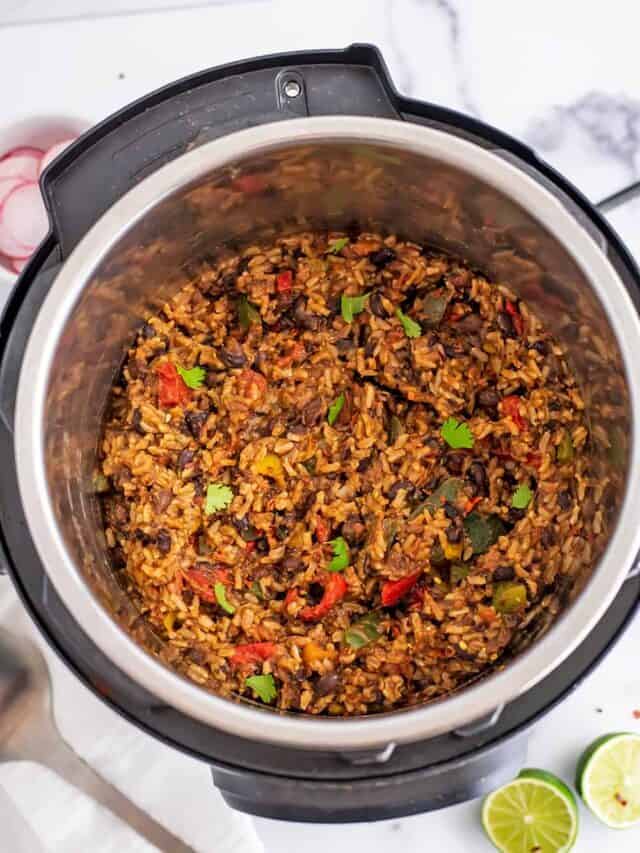 Mexican Rice and Beans (Instant Pot)