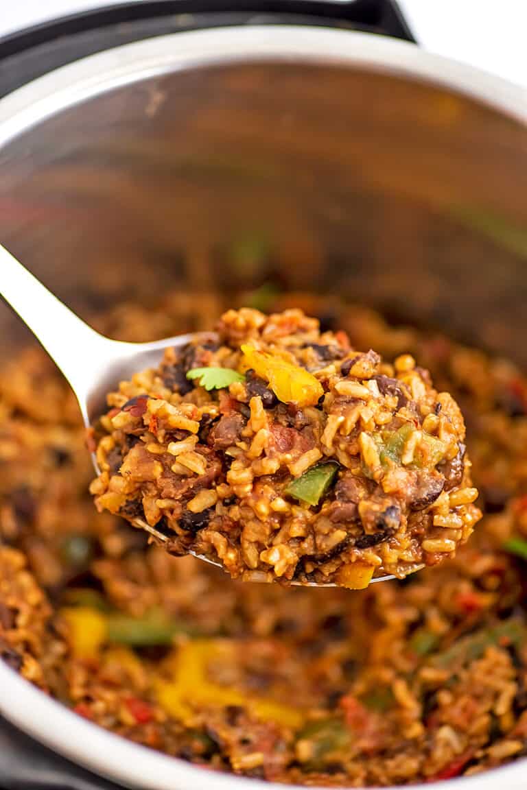 Instant Pot Mexican Rice and Beans - Bites of Wellness