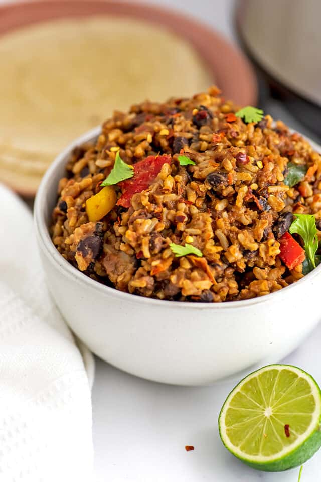 Instant Pot Mexican Rice and Beans - Bites of Wellness