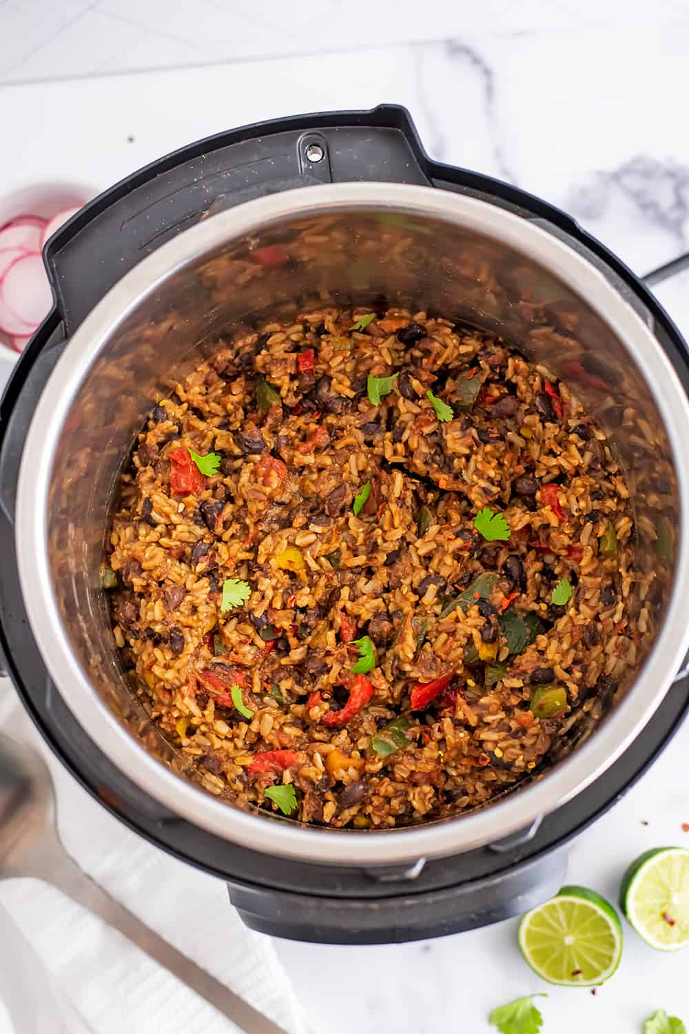 Instant Pot Easy Mexican Rice & Beans