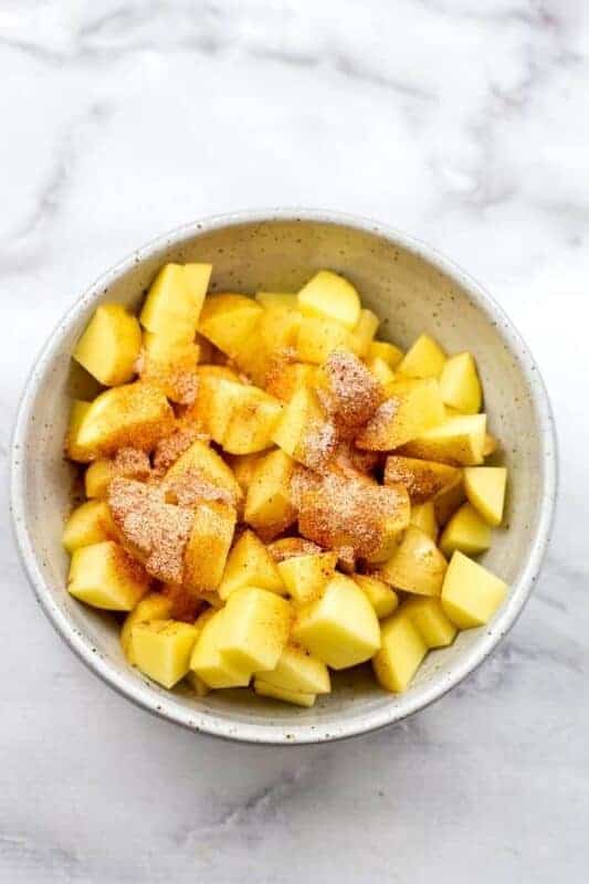 Air Fryer Potato Cubes (Air Fryer Diced Potatoes) Bites of Wellness