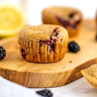 Delicious Vegan Blackberry Muffins