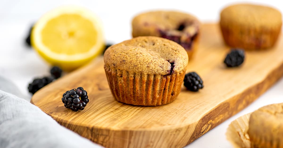 Delicious Vegan Blackberry Muffins Bites of Wellness
