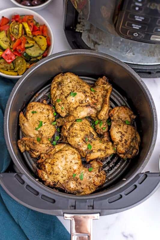 Air Fryer Greek Chicken Bites of Wellness