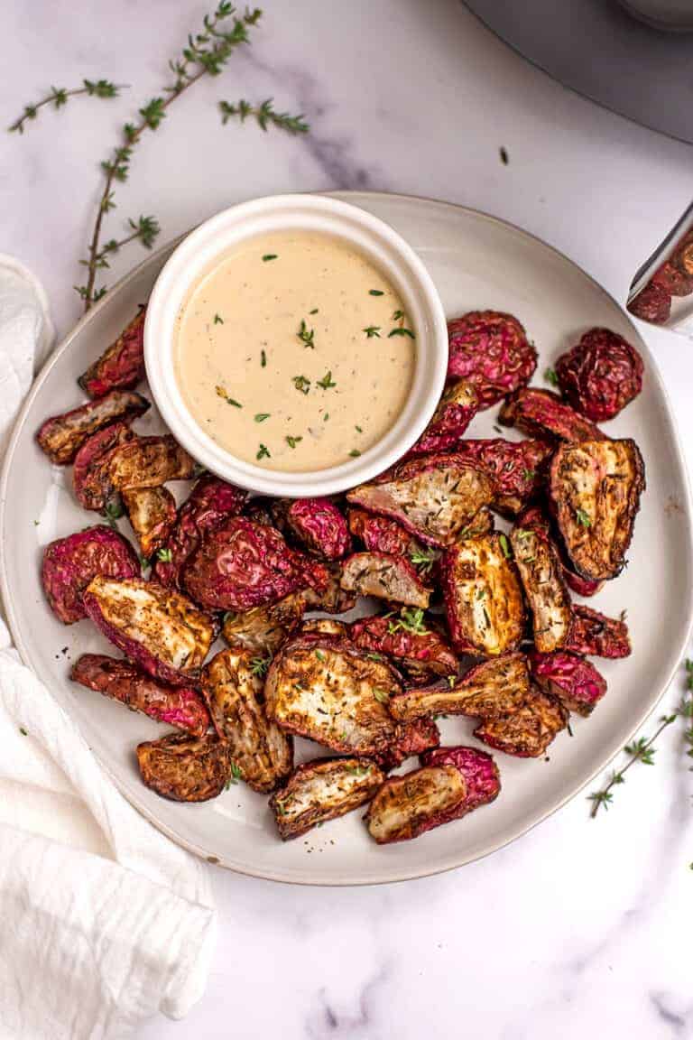 Air Fryer Radishes Easy, 20 Minute Side Dish Bites of Wellness