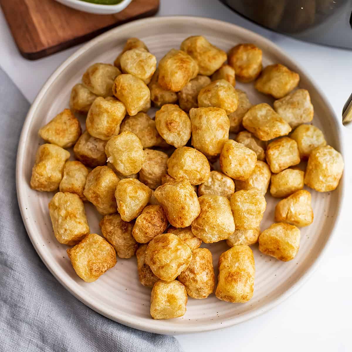 Air Fryer Cauliflower Gnocchi 15 Minutes Bites of Wellness