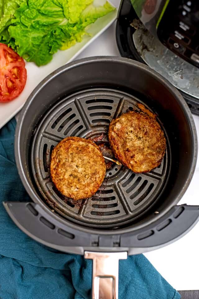 Air Fryer Frozen Turkey Burgers Bites Of Wellness