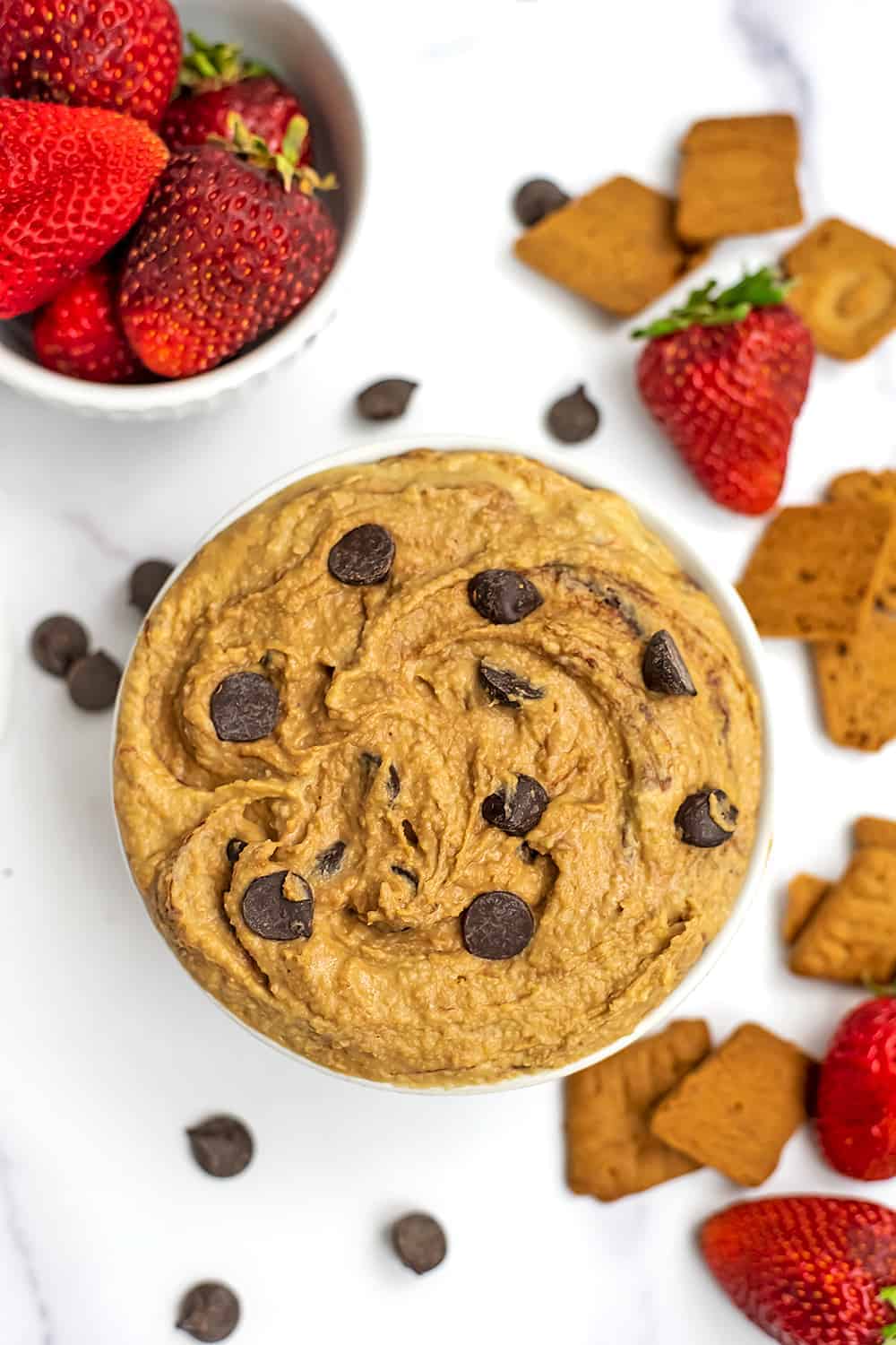 Cookie Dough Hummus Simple Healthy Snack Bites of Wellness