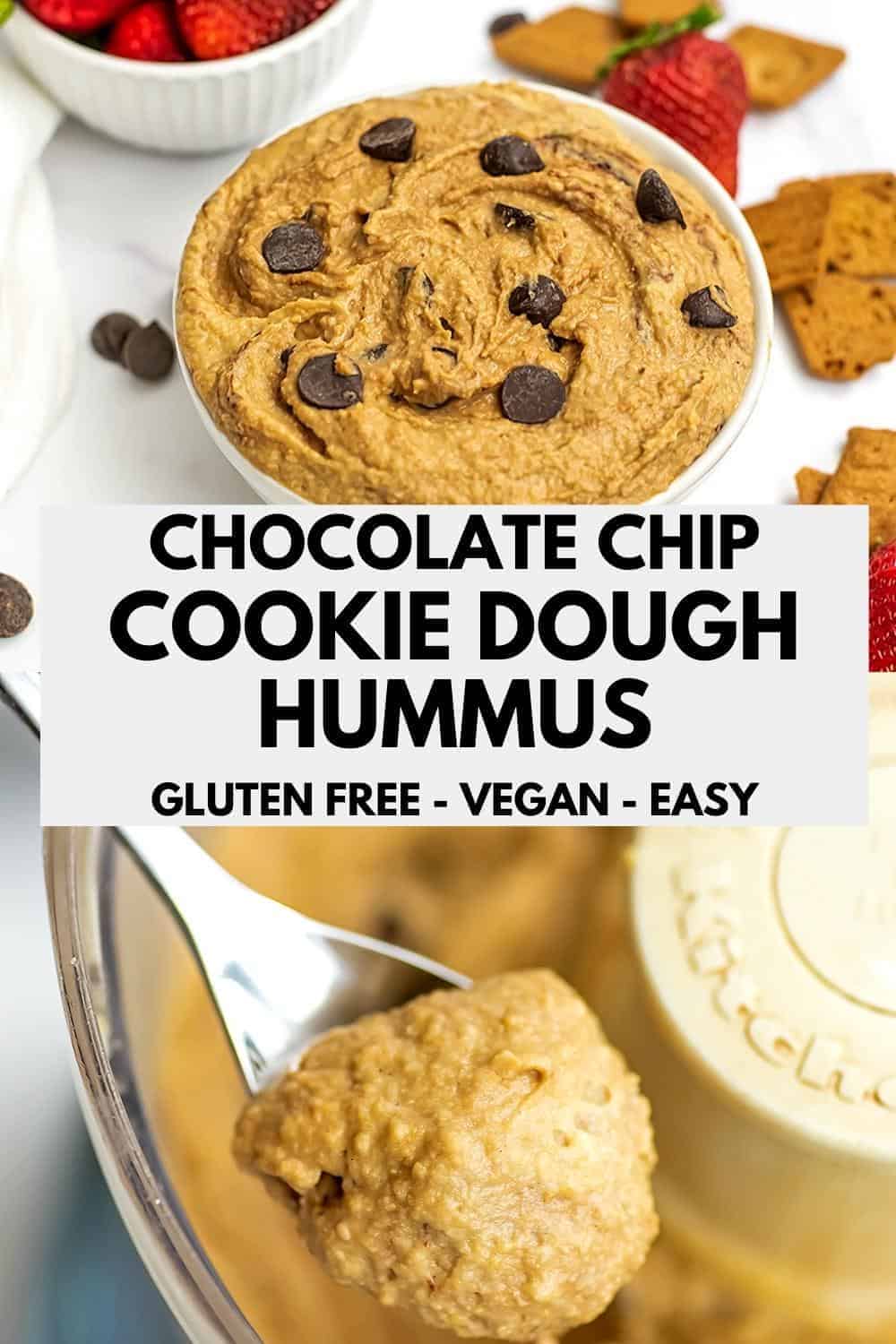 Cookie Dough Hummus Simple Healthy Snack Bites of Wellness