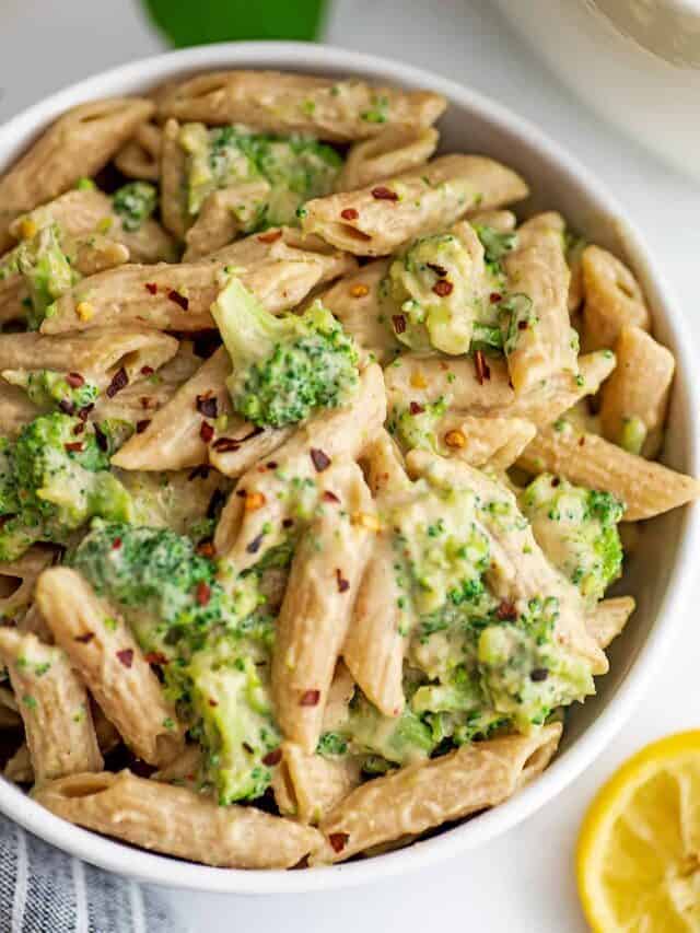 How to Make Vegan Broccoli Pasta