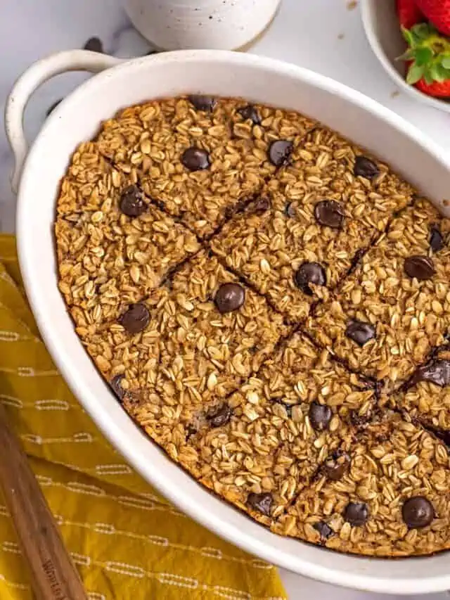 How to Make Chocolate Chip Baked Oats