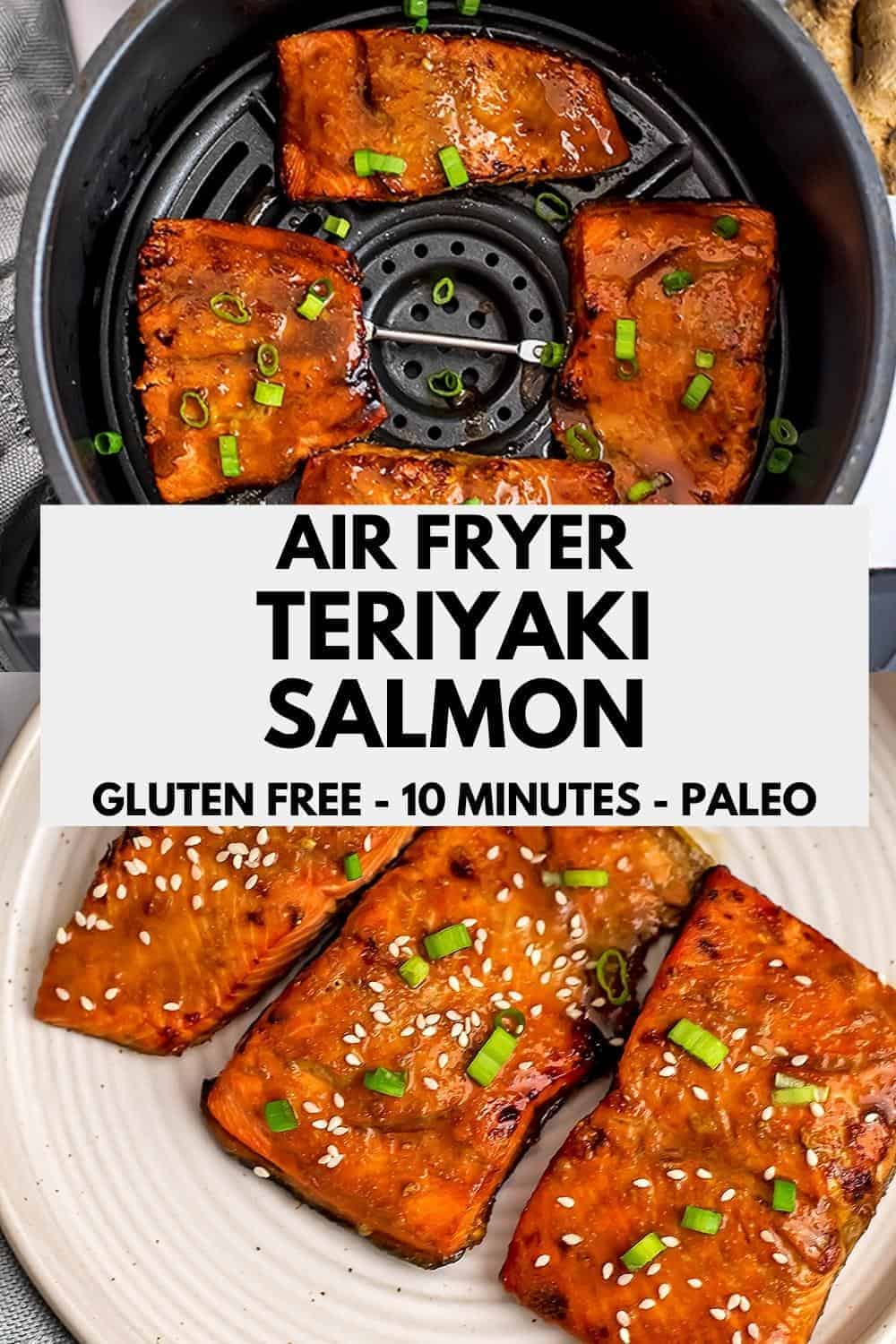Air Fryer Teriyaki Salmon Quick, Easy, Healthy Bites of Wellness
