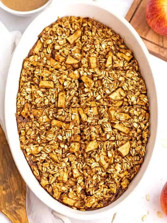 How to Make Baked Apple Oatmeal
