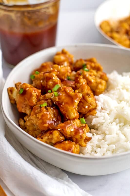 Sweet and Sour Cauliflower -Vegan Gluten Free | Bites of Wellness