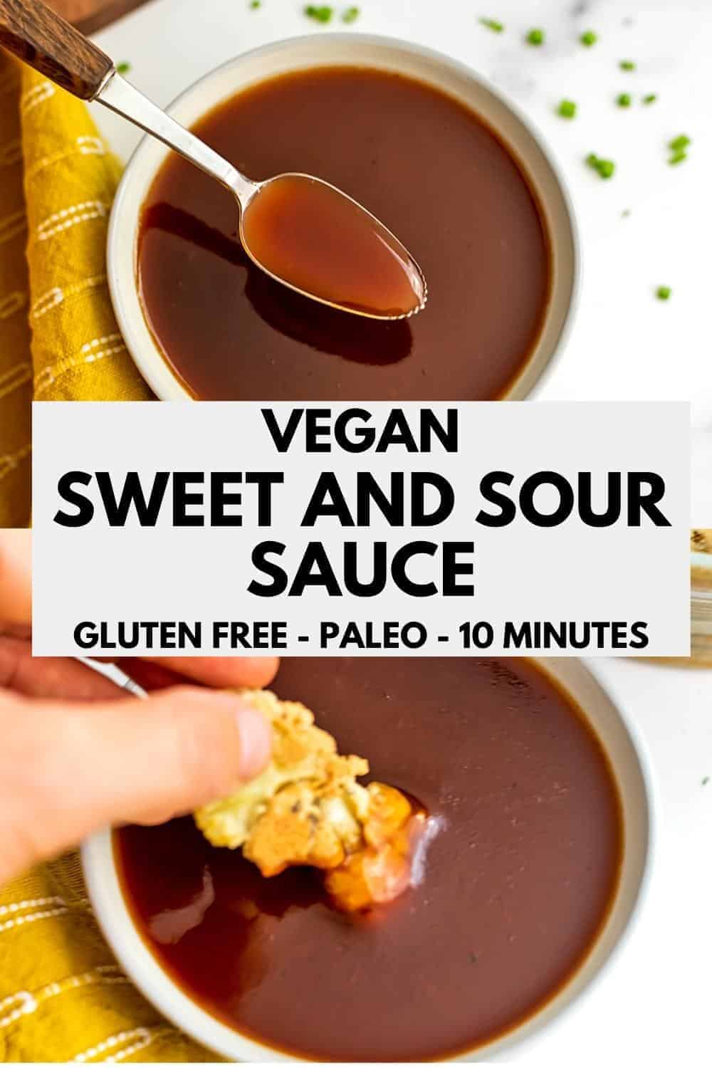 Vegan Sweet and Sour Sauce 6 Ingredients Bites of Wellness