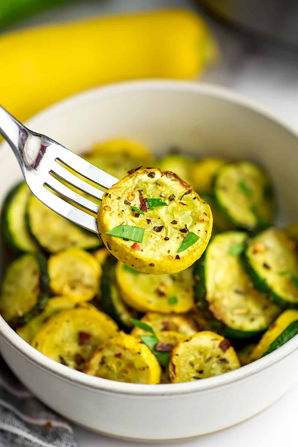 Air Fryer Zucchini and Squash 15 Minute Side Bites of Wellness