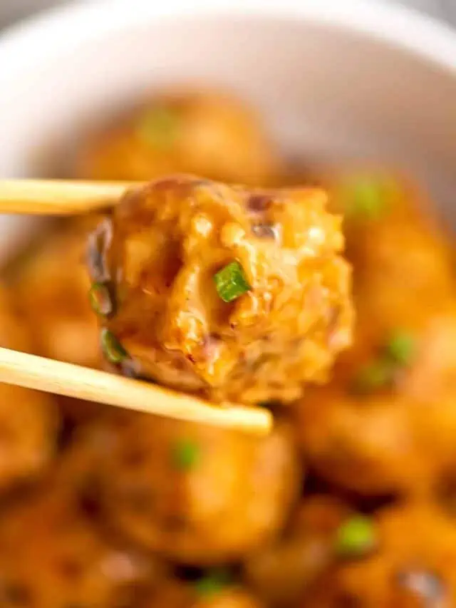 How to Make Sweet and Sour Chicken Meatballs