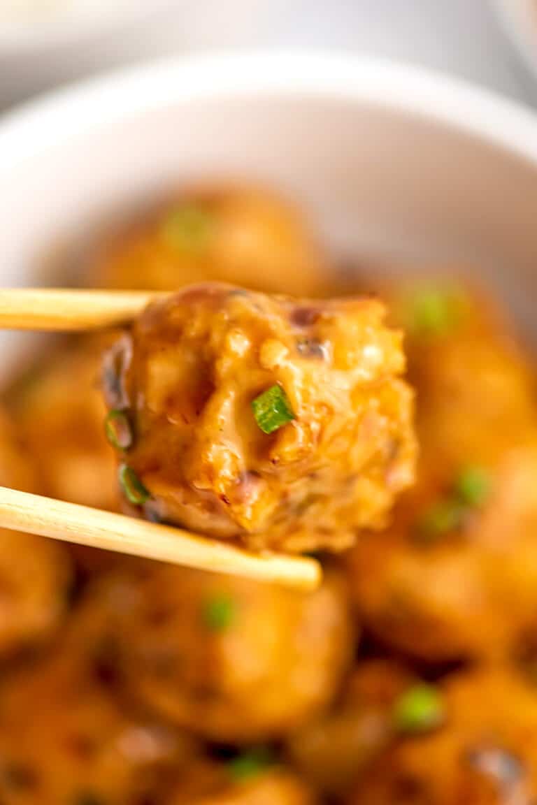 Sweet and Sour Chicken Meatballs Bites of Wellness