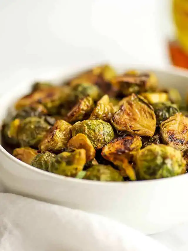 How to Make Maple Mustard Brussel Sprouts