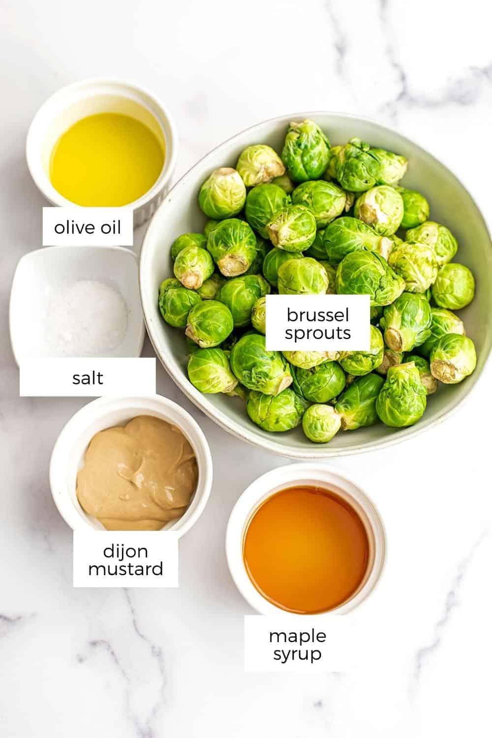 Maple Mustard Brussel Sprouts Bites of Wellness