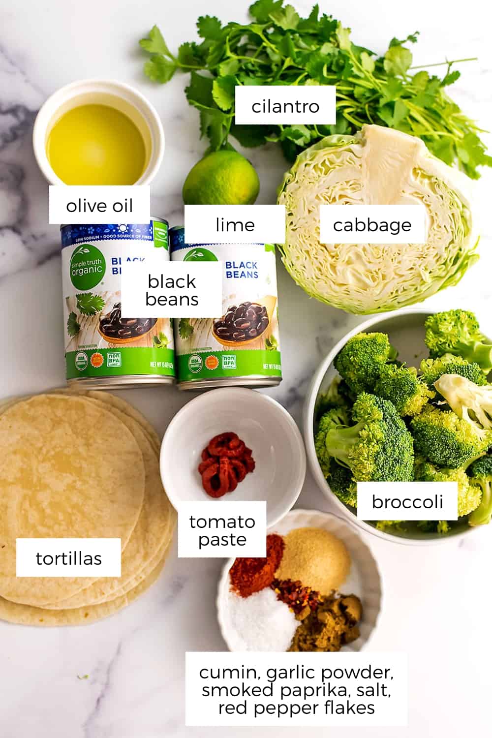 Black Bean Broccoli Tacos - Bites of Wellness