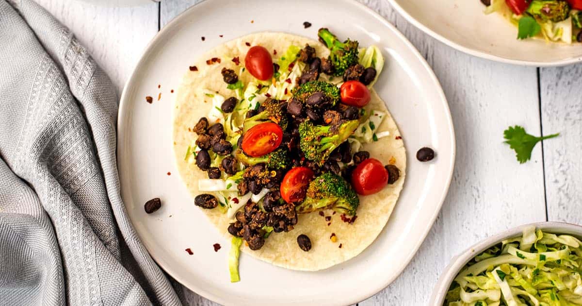 Black Bean Broccoli Tacos Bites of Wellness