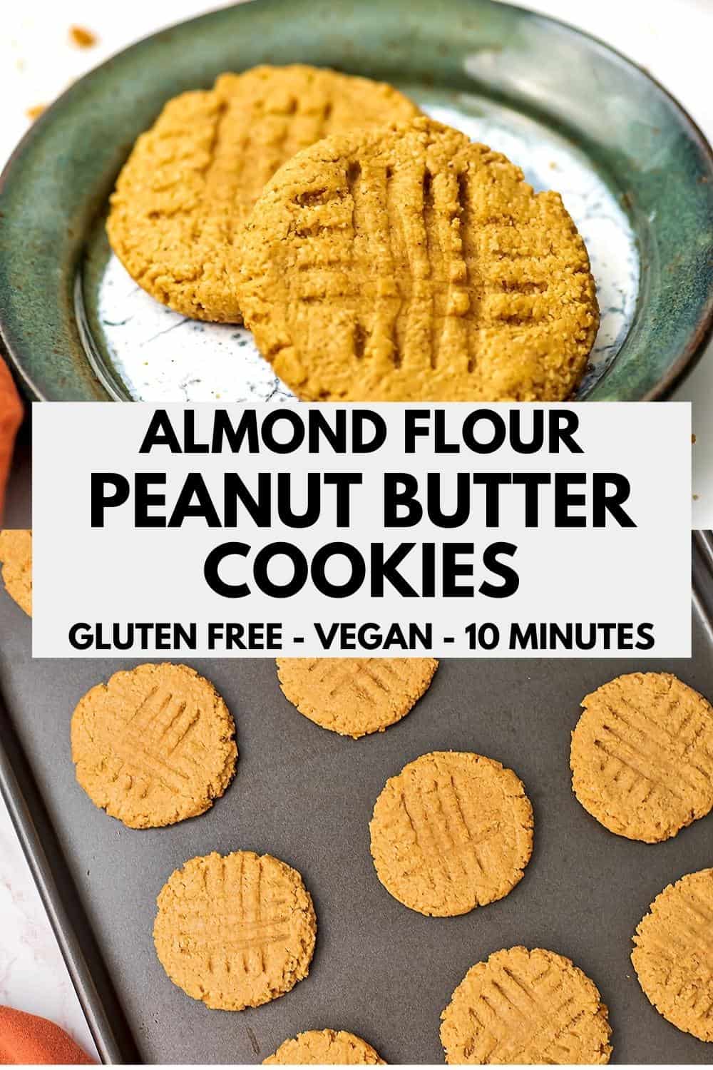 Almond Flour Peanut Butter Cookies Bites of Wellness