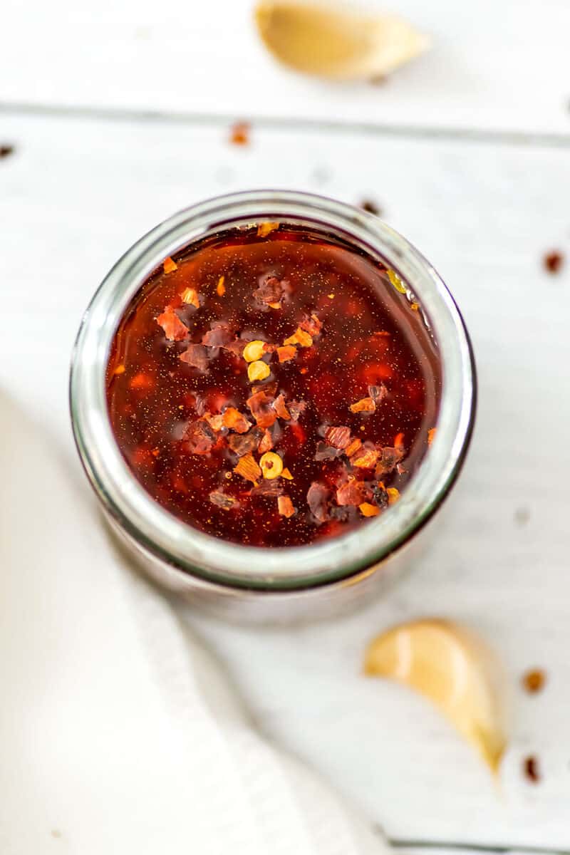 Homemade Garlic Chili Oil - 20 Minutes | Bites of Wellness