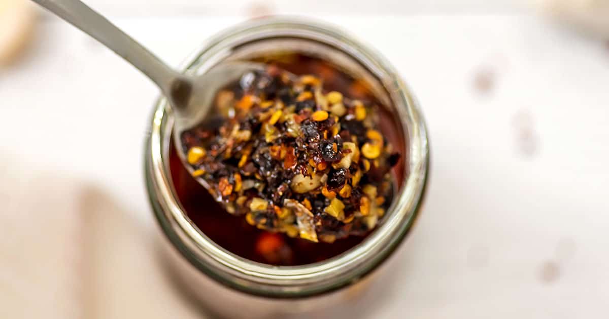 Homemade Garlic Chili Oil - 20 Minutes | Bites of Wellness