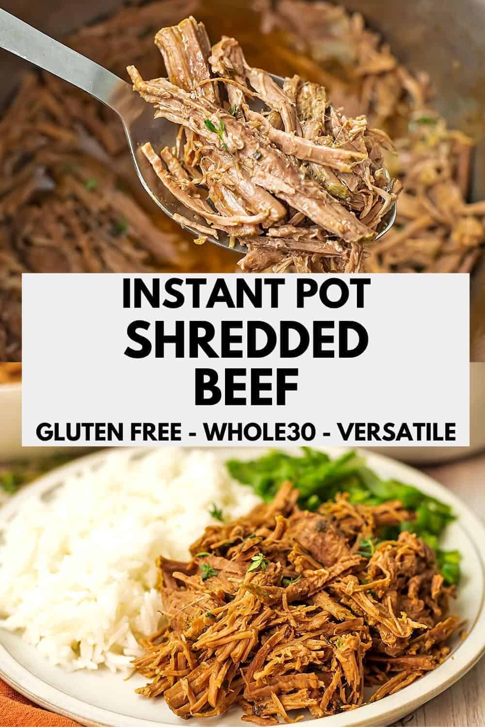 Instant Pot Shredded Beef Simple Recipe Bites of Wellness