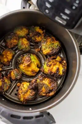 Air Fryer Smashed Brussel Sprouts