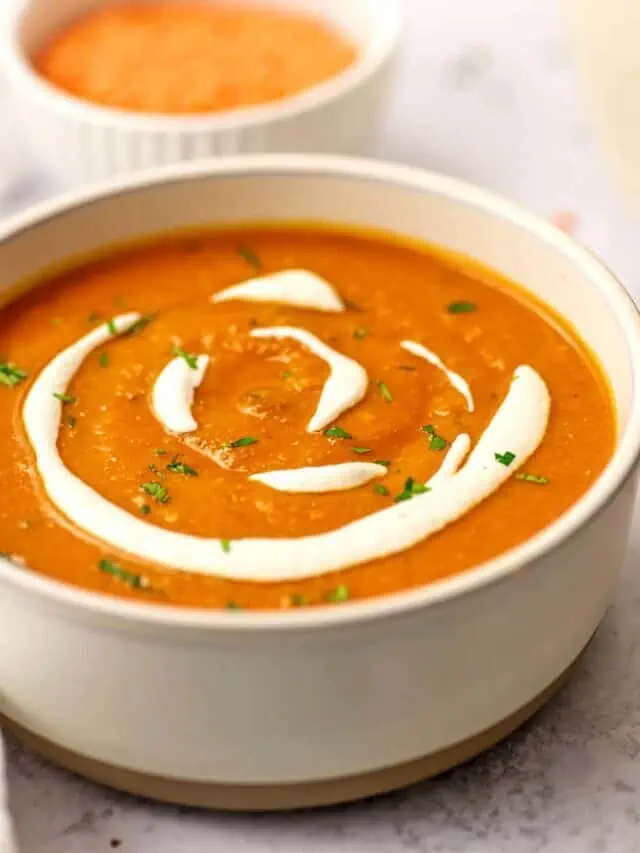 How to Make Red Pepper and Lentil Soup