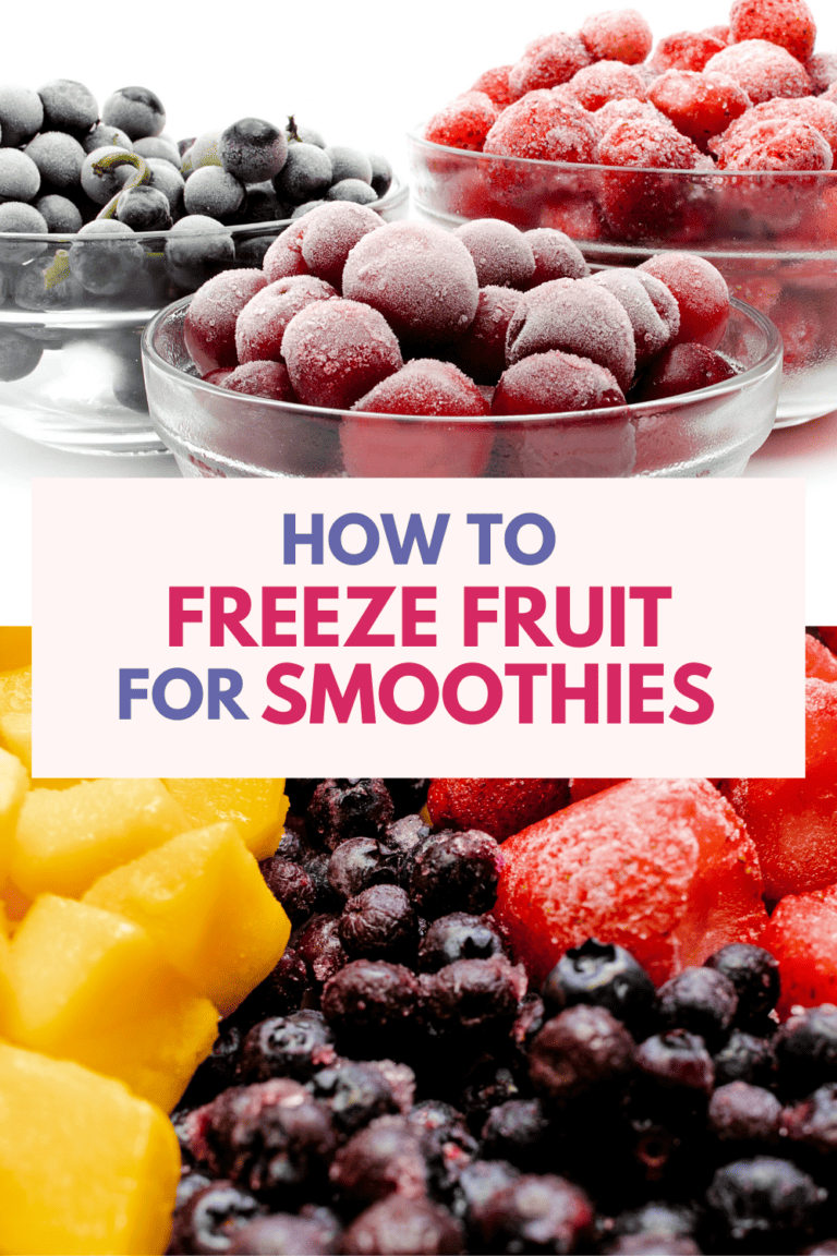 How to Freeze Fruit for Smoothies