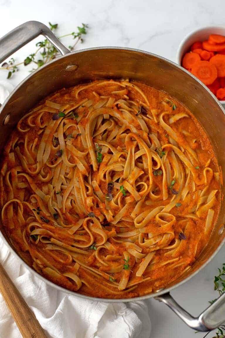 Carrot Sauce for Pasta Bites of Wellness