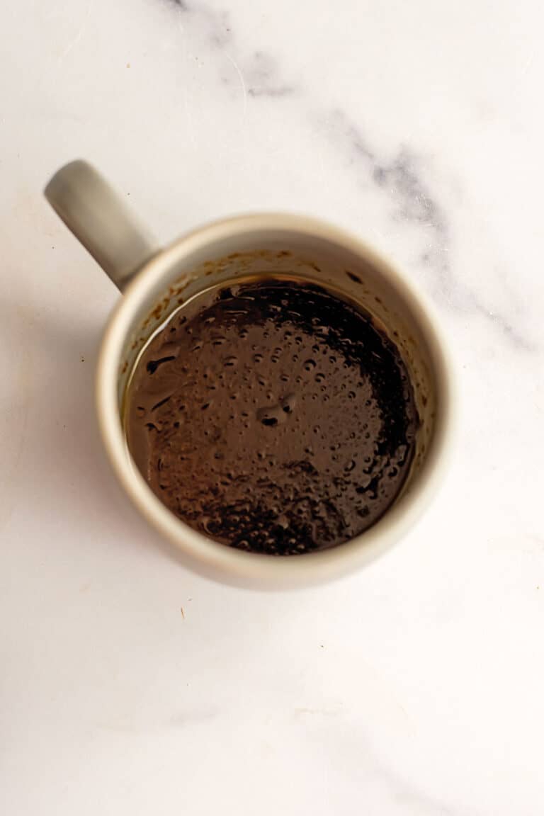 Oat Flour Mug Cake Bites of Wellness