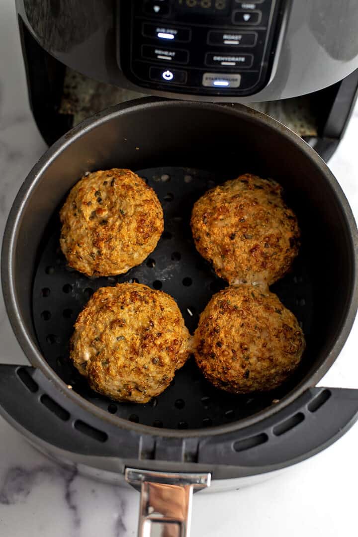 Juicy Air Fryer Chicken Burgers (15 Minutes) - Bites of Wellness