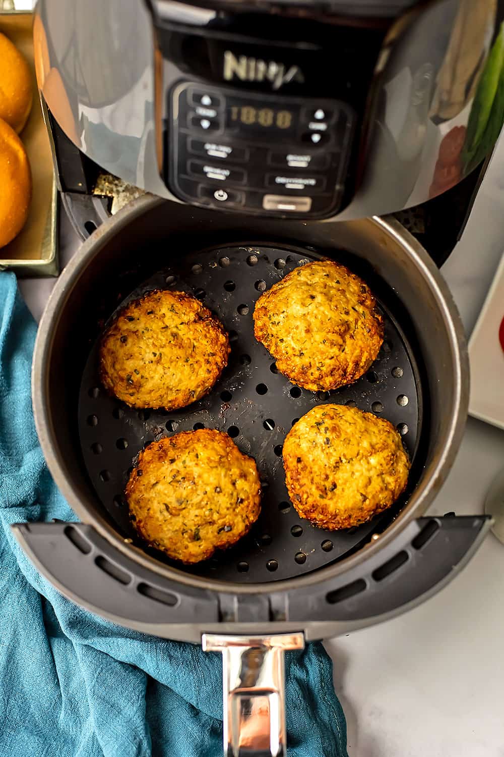 Juicy Air Fryer Chicken Burgers (15 Minutes) - Bites of Wellness