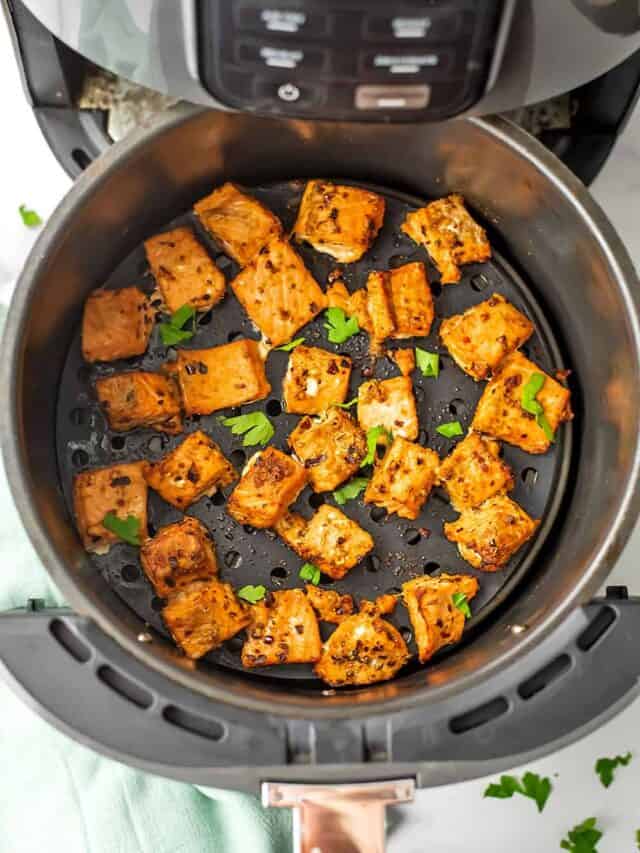 The Best Salmon Bites Air Fryer Bites of Wellness