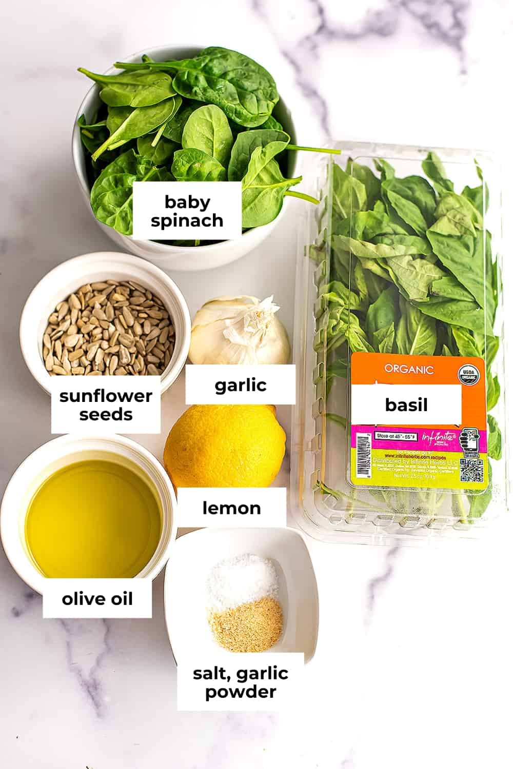 Toasted Sunflower Seed Basil Pesto Recipe Bites of Wellness