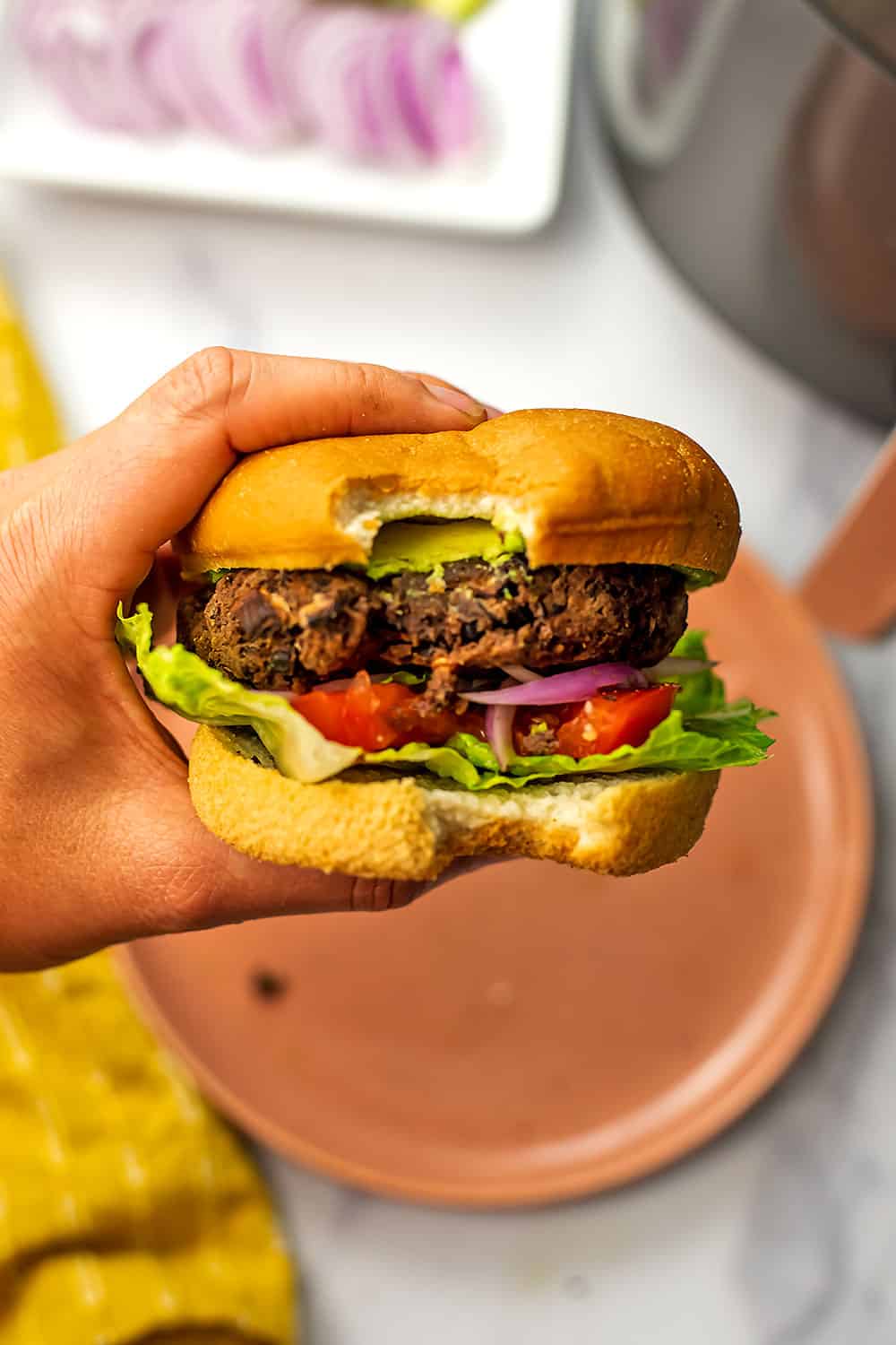 Air Fryer Black Bean Burgers The Daily Inserts