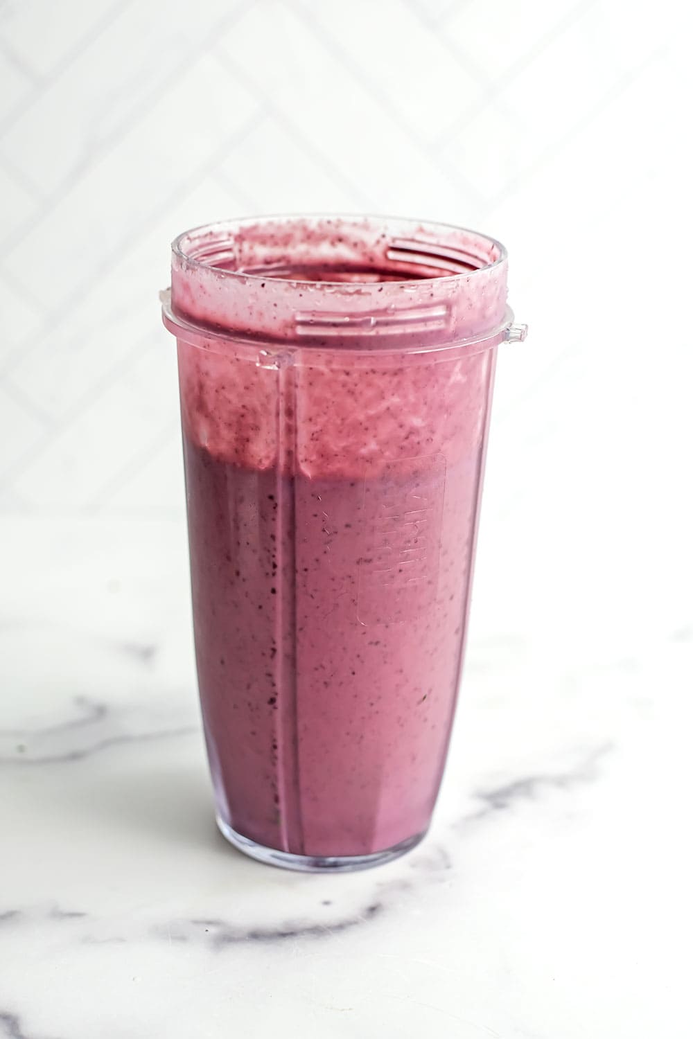 Blueberry Spinach Banana Smoothie - Bites of Wellness