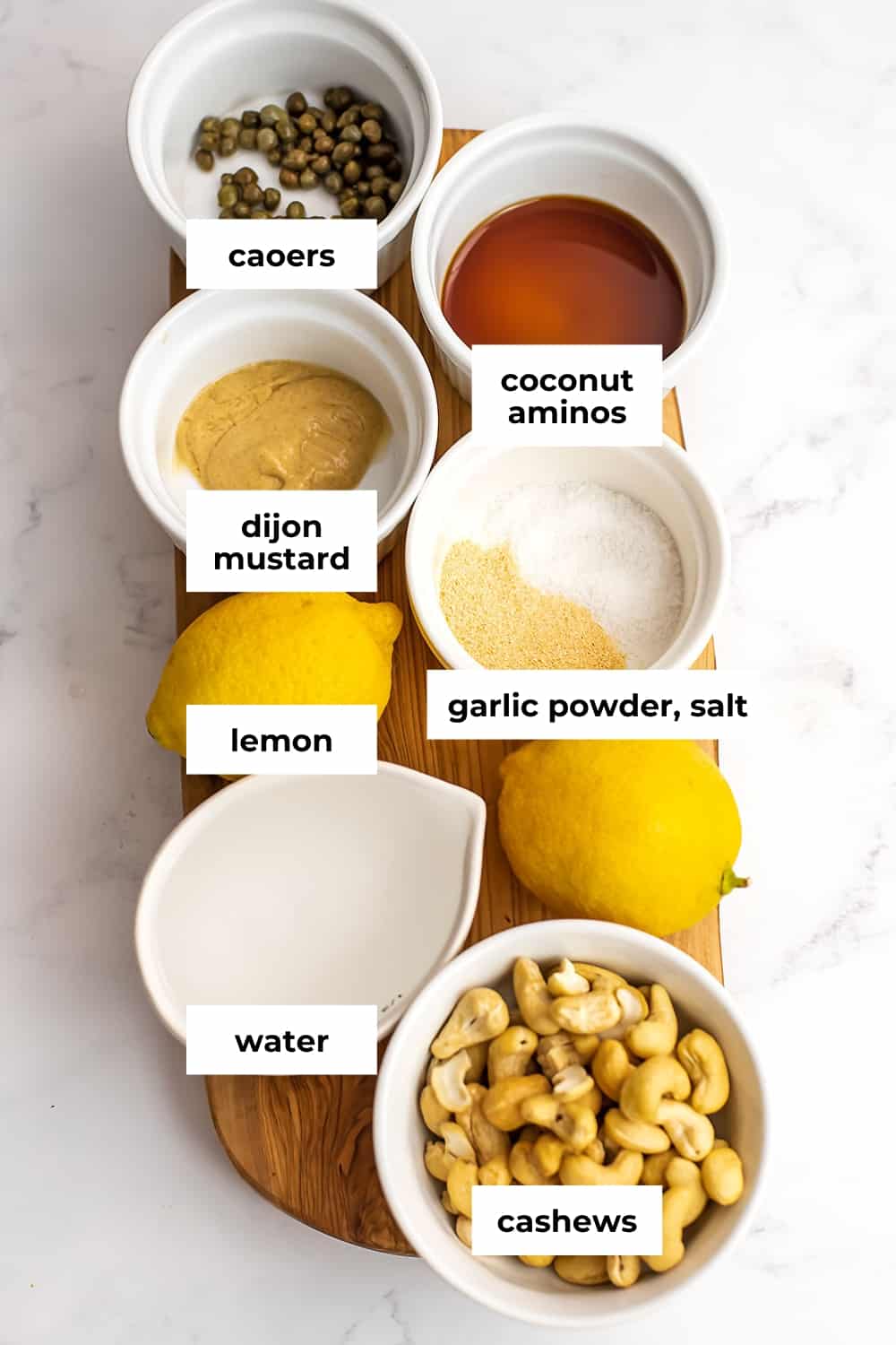 Cashew Caesar Dressing Bites of Wellness